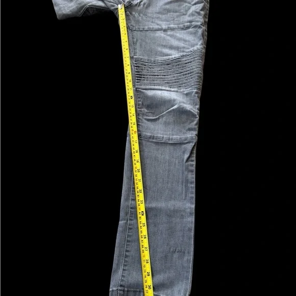 Ring Of Fire Slim Fit Jeans Gray Men Size 33X32 EUC - Picture 3 of 5